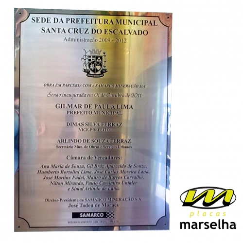 Marselha Placas